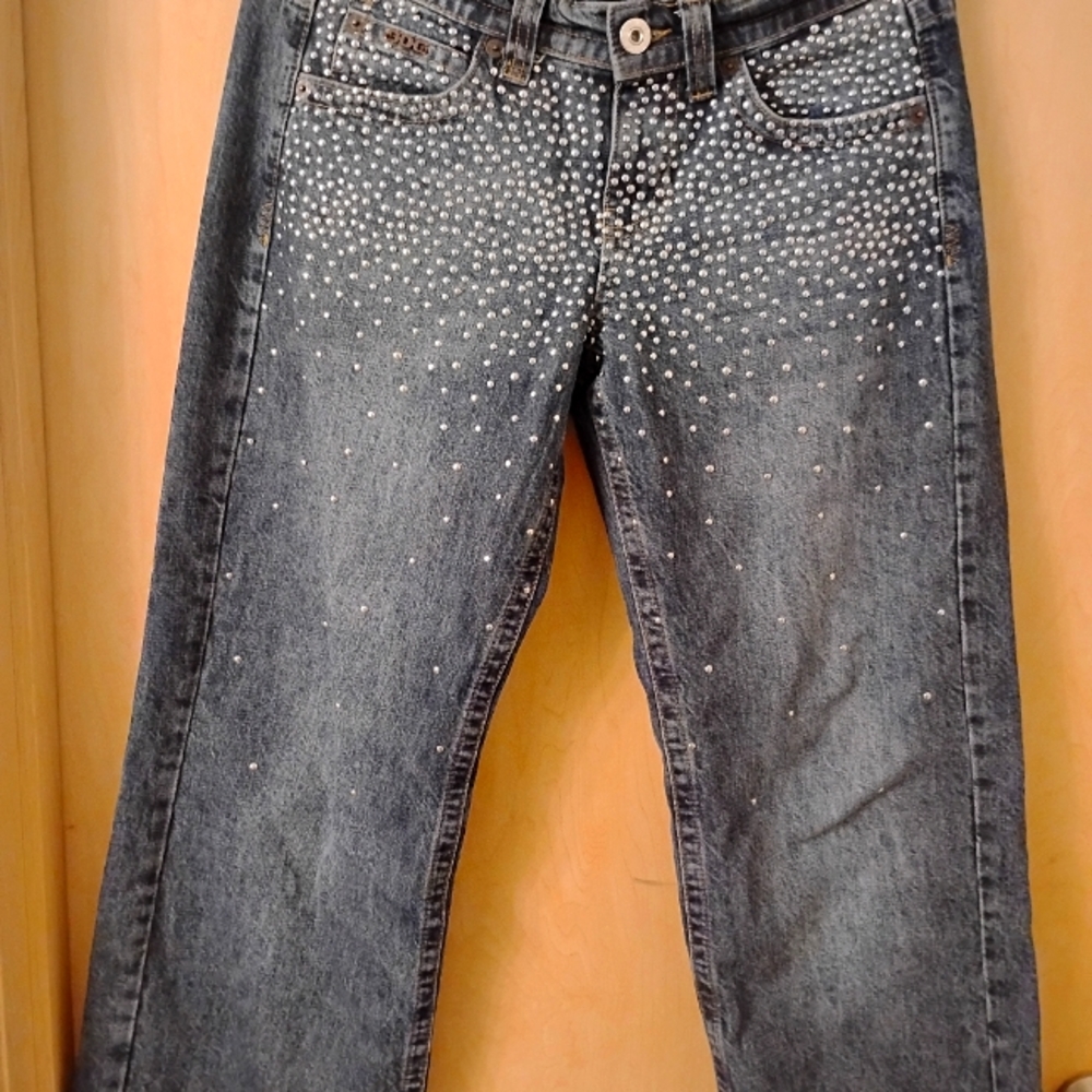 BDG Sillver ribbed wide leg jeans